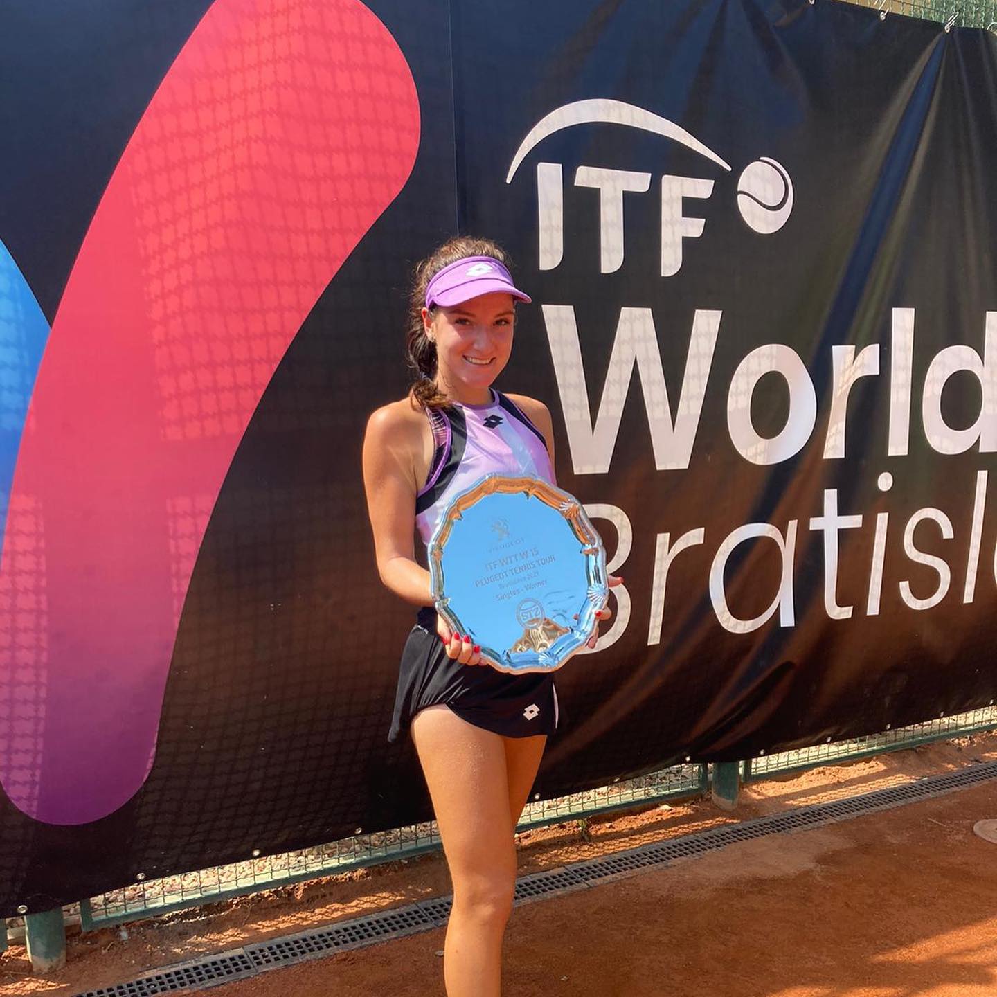 Darja Semenistaja Wins The Itf W15 In Bratislava Iql Sports Tennis And Padel Club 7630